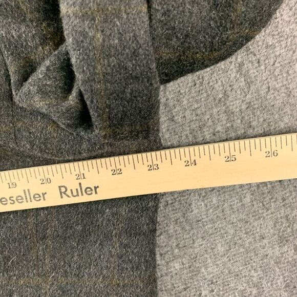 Brooks Brothers Blazer Jacket Mens 44 LG Camelhair Sport‎ Coat Window Pane - Picture 10 of 15